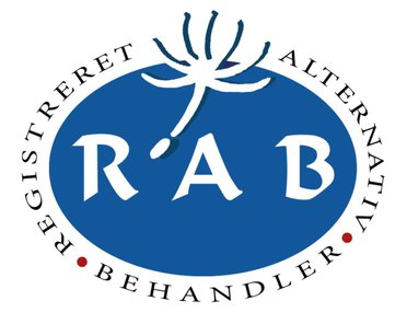 RAB Registreret Alternativ Behandler logo